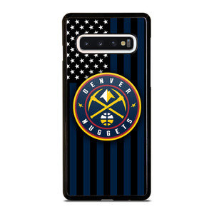 DENVER NUGGETS NBA USA FLAG Samsung Galaxy S10 Case Cover DENVER NUGGETS NBA USA FLAG Samsung Galaxy S10 Case Cover