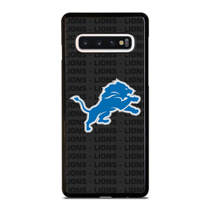 DETROIT LIONS FOOTBALL TEXT Samsung Galaxy S10 Case Cover DETROIT LIONS FOOTBALL TEXT Samsung Galaxy S10 Case Cover