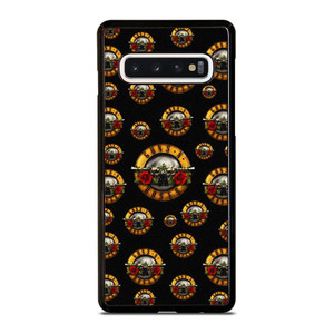 GUNS N ROSES ROCK BAND PATTERN Samsung Galaxy S10 Case Cover