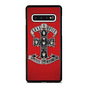 GUNS N ROSES ROCK BAND RED Samsung Galaxy S10 Case Cover