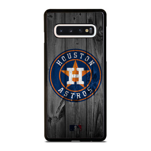 HOUSTON ASTROS BASEBALL MLB WOOD LOGO Samsung Galaxy S10 Case Cover HOUSTON ASTROS BASEBALL MLB WOOD LOGO Samsung Galaxy S10 Case Cover
