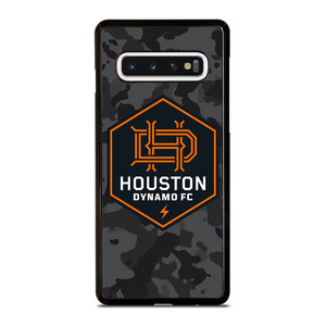 HOUSTON DYNAMO FC MLS BLACK CAMO Samsung Galaxy S10 Case Cover