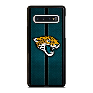 JACKSONVILLE JAGUARS NFL METAL STRIPE Samsung Galaxy S10 Case Cover JACKSONVILLE JAGUARS NFL METAL STRIPE Samsung Galaxy S10 Case Cover