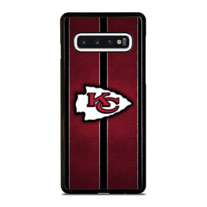 KANSAS CITY CHIEFS NFL METAL STRIPE Samsung Galaxy S10 Case Cover