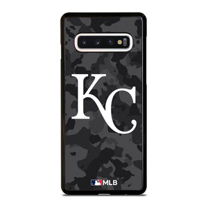 KANSAS CITY ROYALS BASEBALL BLACK CAMO Samsung Galaxy S10 Case Cover KANSAS CITY ROYALS BASEBALL BLACK CAMO Samsung Galaxy S10 Case Cover