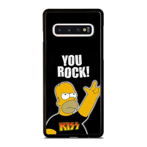KISS ROCK HOMER SIMPSONS Samsung Galaxy S10 Case Cover