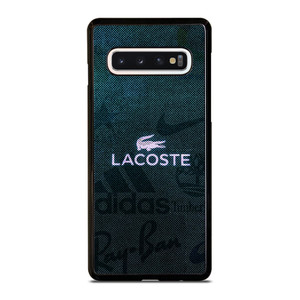 LACOSTE ADIDAS NIKE LOGO Samsung Galaxy S10 Case Cover LACOSTE ADIDAS NIKE LOGO Samsung Galaxy S10 Case Cover