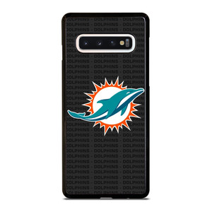 MIAMI DOLPHINS FOOTBALL TEXT Samsung Galaxy S10 Case Cover