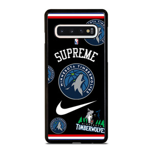MINNESOTA TIMBERWOLVES NBA X SUPREME NIKE Samsung Galaxy S10 Case Cover