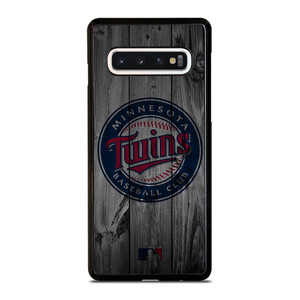 MINNESOTA TWINS BASEBALL MLB WOOD LOGO Samsung Galaxy S10 Case Cover MINNESOTA TWINS BASEBALL MLB WOOD LOGO Samsung Galaxy S10 Case Cover