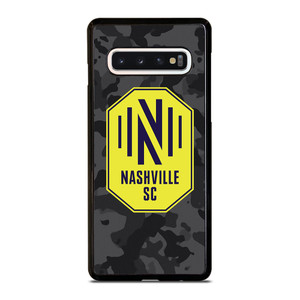 NASHVILLE SC MLS BLACK CAMO Samsung Galaxy S10 Case Cover