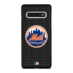 NEW YORK METS BASEBALL BLACK Samsung Galaxy S10 Case Cover NEW YORK METS BASEBALL BLACK Samsung Galaxy S10 Case Cover
