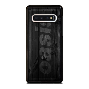 OASIS ROCK BAND WOODEN LOGO Samsung Galaxy S10 Case Cover