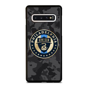 PHILADELPHIA UNION MLS BLACK CAMO Samsung Galaxy S10 Case Cover