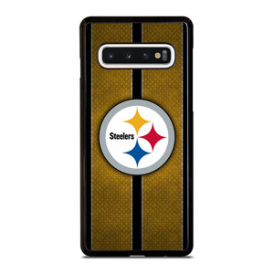 PITTSBURGH STEELERS NFL METAL STRIPE Samsung Galaxy S10 Case Cover