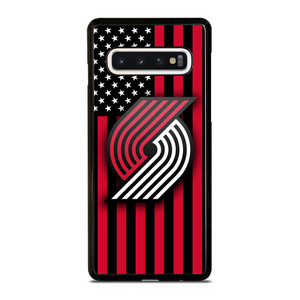 PORTLAND TRAIL BLAZERS NBA USA FLAG Samsung Galaxy S10 Case Cover
