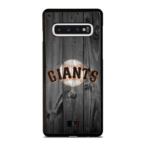 SAN FRANCISCO GIANTS BASEBALL MLB WOOD LOGO Samsung Galaxy S10 Case Cover