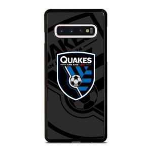 SAN JOSE EARTHQUAKES MLS BLACK Samsung Galaxy S10 Case Cover