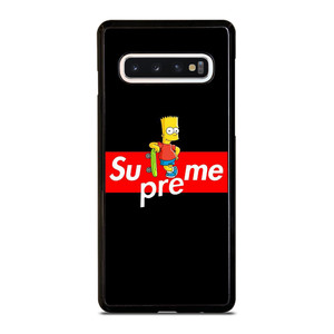 SUPREME BART SIMPSONS SKATEABOARD Samsung Galaxy S10 Case Cover
