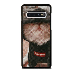 SUPREME CUTE CAT Samsung Galaxy S10 Case Cover