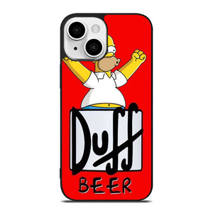 DUFF BEER THE SIMPSONS CARTOON 4 iPhone 13 Mini Case Cover