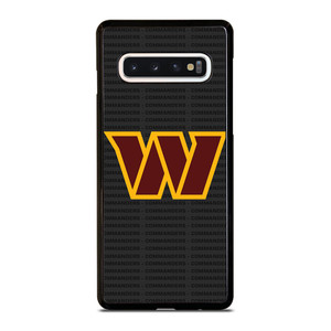 WASHINGTON COMMANDERS FOOTBALL TEXT Samsung Galaxy S10 Case Cover
