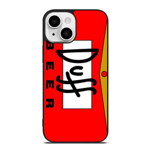 DUFF BEER THE SIMPSONS CARTOON iPhone 13 Mini Case Cover DUFF BEER THE SIMPSONS CARTOON iPhone 13 Mini Case Cover