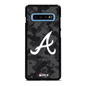 ATLANTA BRAVES BASEBALL BLACK CAMO Samsung Galaxy S10 Plus Case Cover ATLANTA BRAVES BASEBALL BLACK CAMO Samsung Galaxy S10 Plus Case Cover