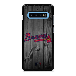 ATLANTA BRAVES BASEBALL MLB WOOD LOGO Samsung Galaxy S10 Plus Case Cover ATLANTA BRAVES BASEBALL MLB WOOD LOGO Samsung Galaxy S10 Plus Case Cover