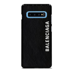 BALENCIAGA LEATHER BLACK Samsung Galaxy S10 Plus Case Cover