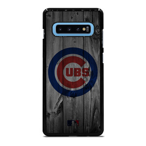 CHICAGO CUBS BASEBALL MLB WOOD LOGO Samsung Galaxy S10 Plus Case Cover CHICAGO CUBS BASEBALL MLB WOOD LOGO Samsung Galaxy S10 Plus Case Cover