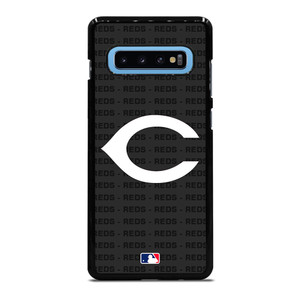 CINCINNATI REDS BASEBALL BLACK Samsung Galaxy S10 Plus Case Cover CINCINNATI REDS BASEBALL BLACK Samsung Galaxy S10 Plus Case Cover