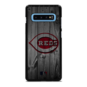 CINCINNATI REDS BASEBALL MLB WOOD LOGO Samsung Galaxy S10 Plus Case Cover CINCINNATI REDS BASEBALL MLB WOOD LOGO Samsung Galaxy S10 Plus Case Cover