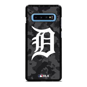 DETROIT TIGERS BASEBALL BLACK CAMO Samsung Galaxy S10 Plus Case Cover DETROIT TIGERS BASEBALL BLACK CAMO Samsung Galaxy S10 Plus Case Cover