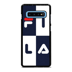 FILA SQUARE PATTERN Samsung Galaxy S10 Plus Case Cover