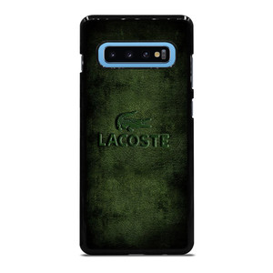 LACOSTE LEATHER Samsung Galaxy S10 Plus Case Cover LACOSTE LEATHER Samsung Galaxy S10 Plus Case Cover