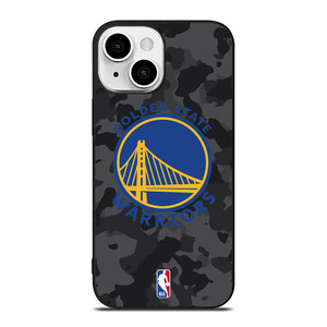 GOLDEN STATE WARRIORS BLACK CAMO iPhone 13 Mini Case Cover