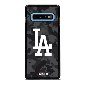 LOS ANGELES DODGERS BASEBALL BLACK CAMO Samsung Galaxy S10 Plus Case Cover