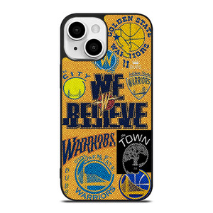 GOLDEN STATE WARRIORS NBA BASKETBALL COLLAGE iPhone 13 Mini Case Cover