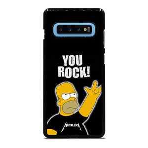 METALLICA ROCK HOMER SIMPSONS Samsung Galaxy S10 Plus Case Cover METALLICA ROCK HOMER SIMPSONS Samsung Galaxy S10 Plus Case Cover