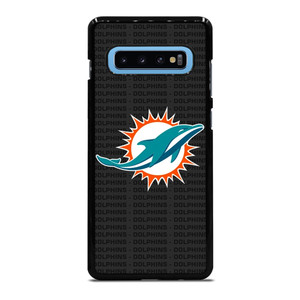 MIAMI DOLPHINS FOOTBALL TEXT Samsung Galaxy S10 Plus Case Cover