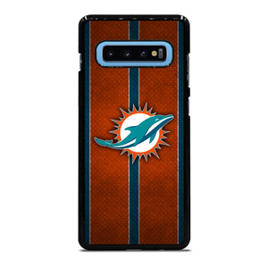 MIAMI DOPHINS NFL METAL STRIPE Samsung Galaxy S10 Plus Case Cover MIAMI DOPHINS NFL METAL STRIPE Samsung Galaxy S10 Plus Case Cover
