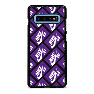 NIKE SB SKATEBOARD BOX PATTERN PURPLE Samsung Galaxy S10 Plus Case Cover