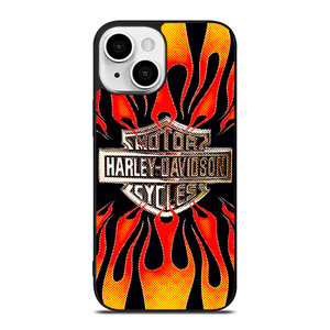 HARLAY DAVIDSON MOTOR FIRE LOGO iPhone 13 Mini Case Cover HARLAY DAVIDSON MOTOR FIRE LOGO iPhone 13 Mini Case Cover