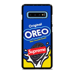 OREO CHOCOLATE MILK COOKIES SUPREME Samsung Galaxy S10 Plus Case Cover