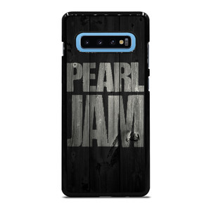 PEARL JAM ROCK BAND WOODEN LOGO Samsung Galaxy S10 Plus Case Cover