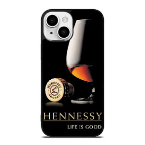 HENNESSY COGNAC LIFE IS GOOD iPhone 13 Mini Case Cover HENNESSY COGNAC LIFE IS GOOD iPhone 13 Mini Case Cover
