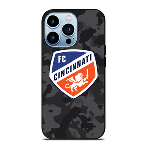 FC CINCINNATI MLS BLACK CAMO iPhone 13 Pro Max Case Cover