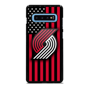 PORTLAND TRAIL BLAZERS NBA USA FLAG Samsung Galaxy S10 Plus Case Cover