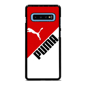 PUMA RED LOGO Samsung Galaxy S10 Plus Case Cover PUMA RED LOGO Samsung Galaxy S10 Plus Case Cover